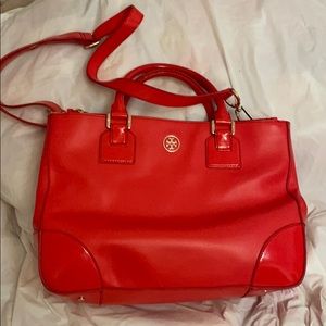 Tory Burch Robinson Double Zip Tote